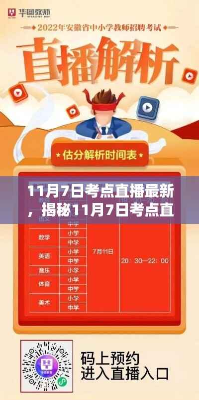揭秘考点直播新动态,热点解析与前瞻(直播时间,11月7日)