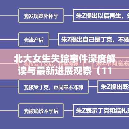 北大女生失踪事件深度解读与最新进展观察(11月15日)