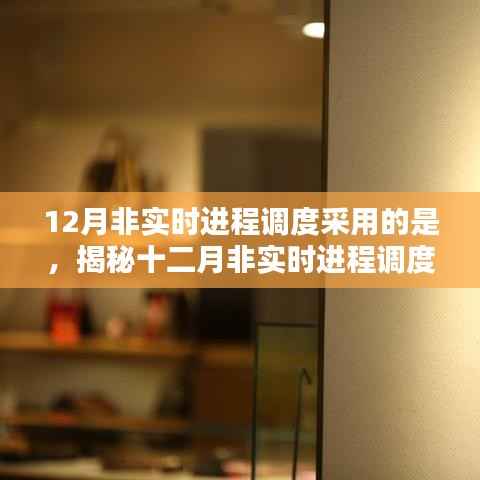 揭秘十二月非实时进程调度策略,小红书带你探索技术背后的奥秘