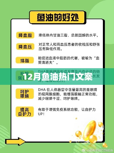 12月鱼油精选文案,健康养生新选择