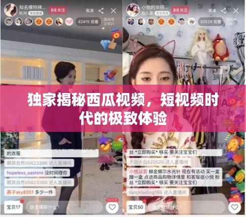 独家揭秘西瓜视频,短视频时代的极致体验