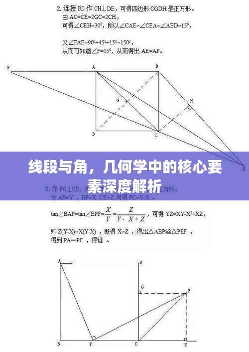线段与角,几何学中的核心要素深度解析