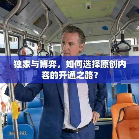 独家与博弈，如何选择原创内容的开通之路？