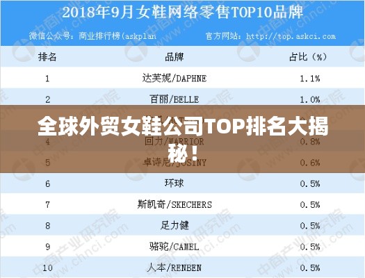 全球外贸女鞋公司TOP排名大揭秘!