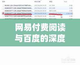 网易付费阅读与百度的深度探讨,如何共建内容生态?