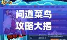 问道菜鸟攻略大揭秘,轻松成为游戏高手的步骤详解